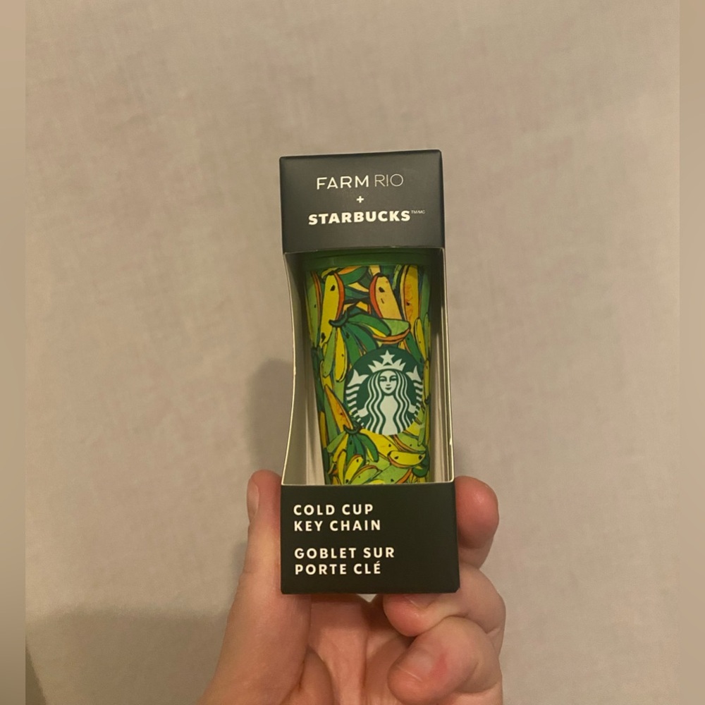 Starbucks Farm Rio Cold Cup Key Chain